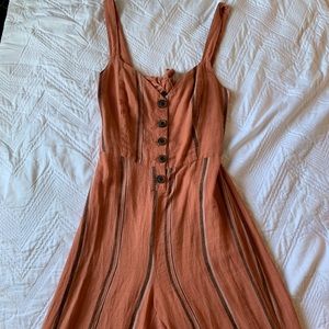 Urban outfitters linen jumpsuit- small